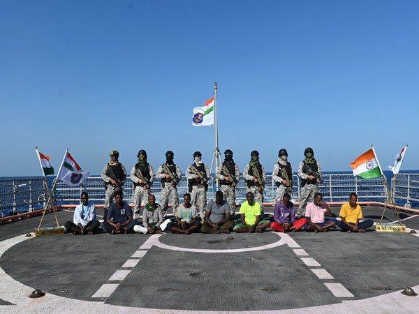 Indian Navy brings 9 pirates caught off Somalia to Mumbai, hands over to local police