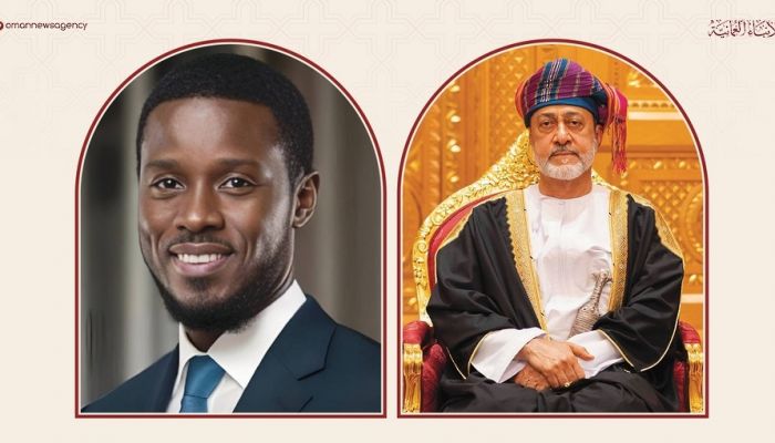 جلالةُ السُّلطان المعظم يهنّئ الرئيس السنغالي