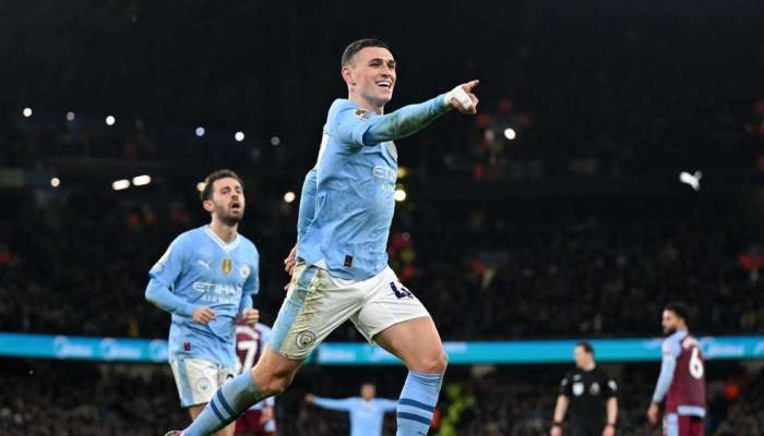 Foden scores hat-trick as Man City beat Villa in EPL