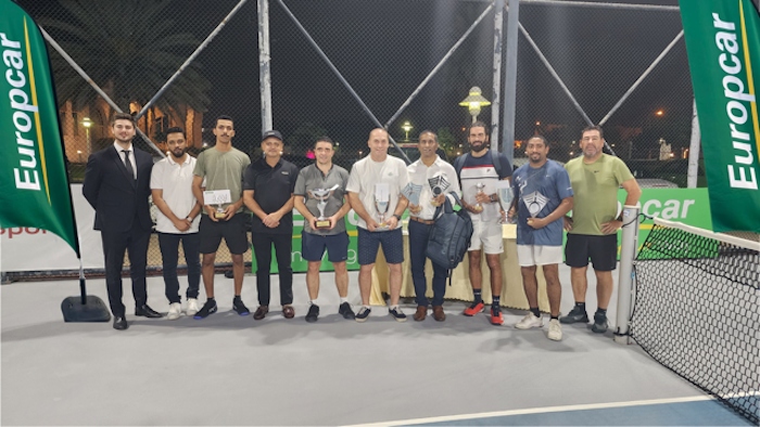 Europcar Oman & Bahrain Partners with Diplomatic Club for a Thrilling Ramadan Tennis Tournament
