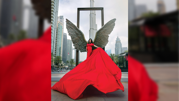 Soaring hues  of instagramable flying dresses