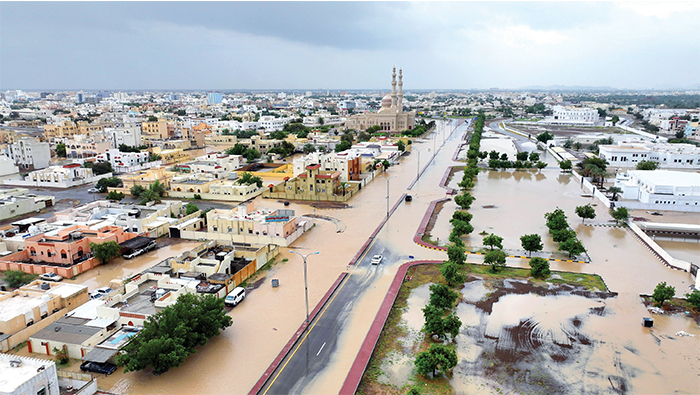 Heavy rains disrupt life  in several parts of Oman