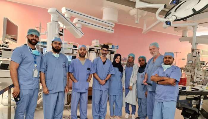 Complex heart surgery performed by doctors in Oman
