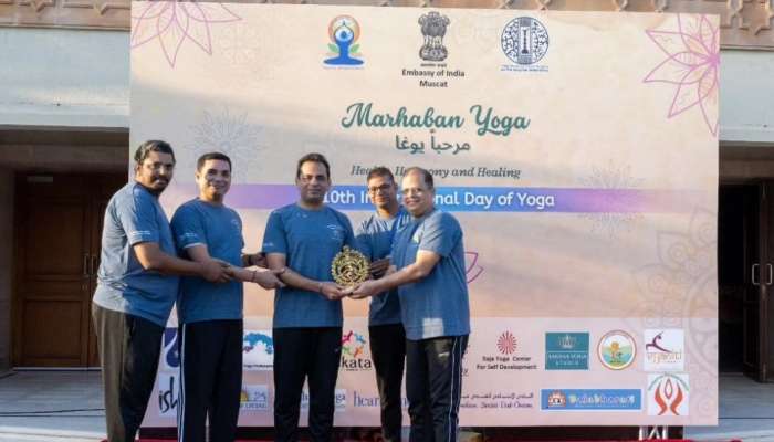 Embassy of India launches ‘Marhaban Yoga’ in run-up to 10th International Day of Yoga