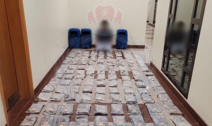 Expat arrested with over 130 blocks of hashish in Oman