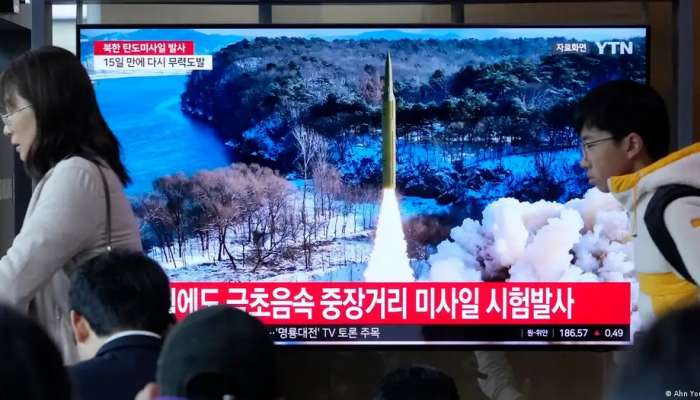 North Korea launches suspected ballistic missiles into sea