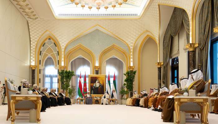 HM the Sultan, UAE President hold official talks