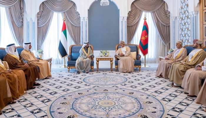 His Majesty receives Sheikh Mohammed bin Rashid
