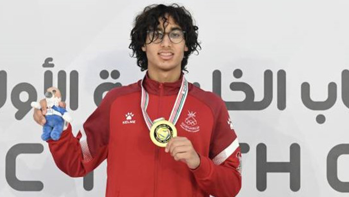 Oman’s Hussain bags swimming gold, bronze at inaugural GCC Youth Games