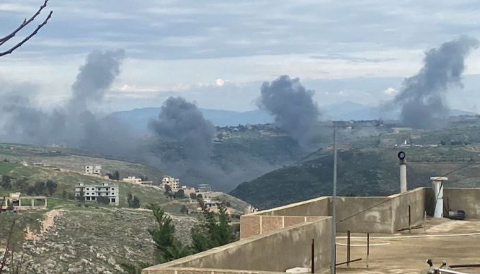 الاحتلال الإسرائيلي يواصل قصفه على قرى جنوب اللبنان