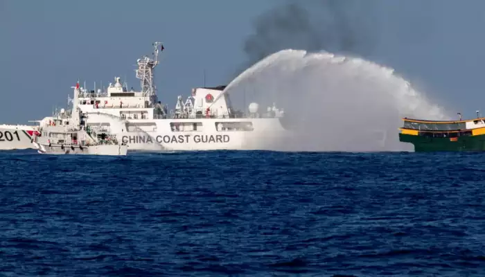 Philippines accuses China Coast Guard of damaging its ship