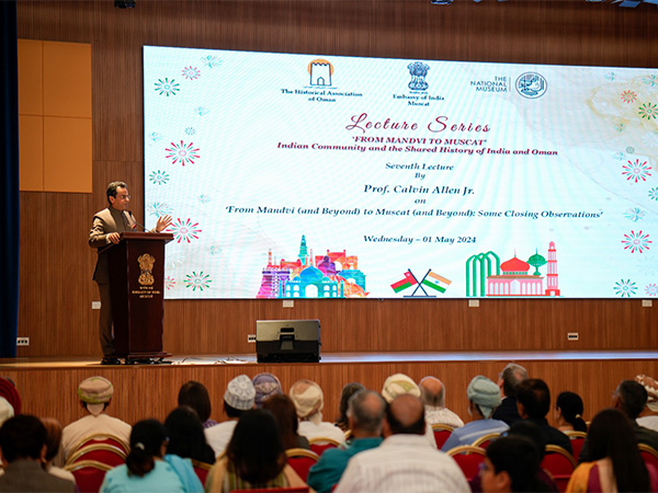 India's 'Mandvi to Muscat' lecture series creates awareness about contributions of Indian community in boosting ties