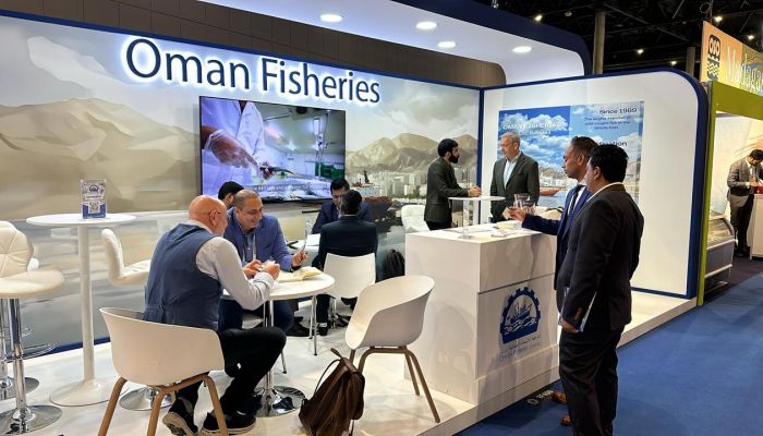 شركة الأسماك العمانیة  تشارك بالمعرض الدولي للمنتجات البحریة 2024