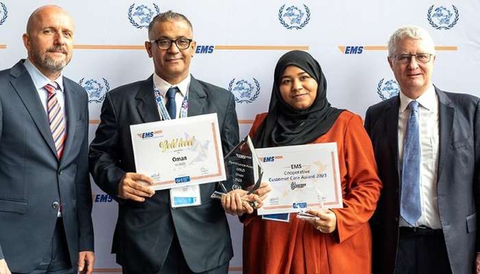 Oman Post secures first place in EMS performance awards for second consecutive year