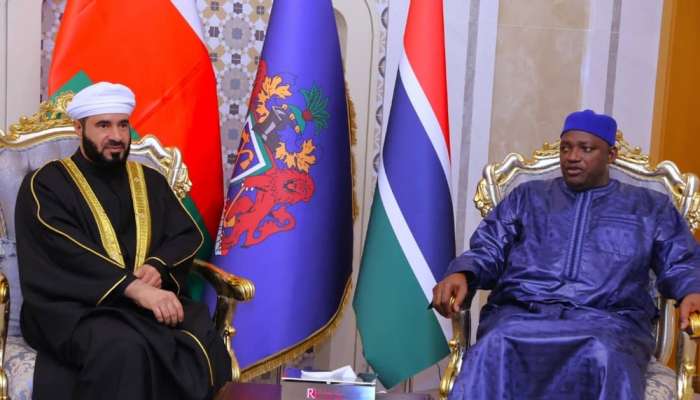 Gambian President receives Endowments Minister