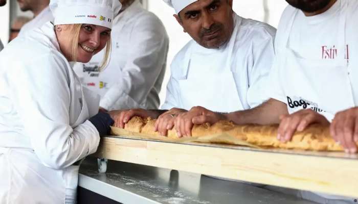 French bakers recapture world's longest baguette title