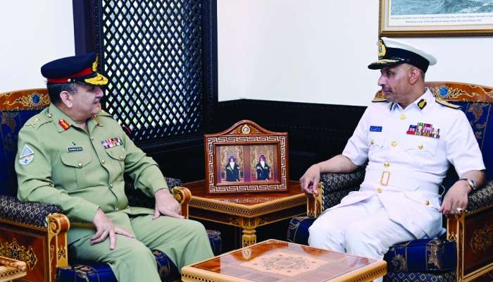 RNO Commander meets Pakistan’s Director General for International Military Cooperation