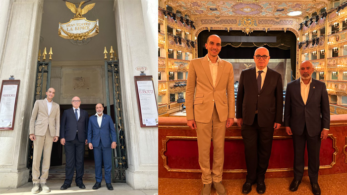 Sayyid Dr Kamil Fahad initiates ROHM collaboration with La Fenice