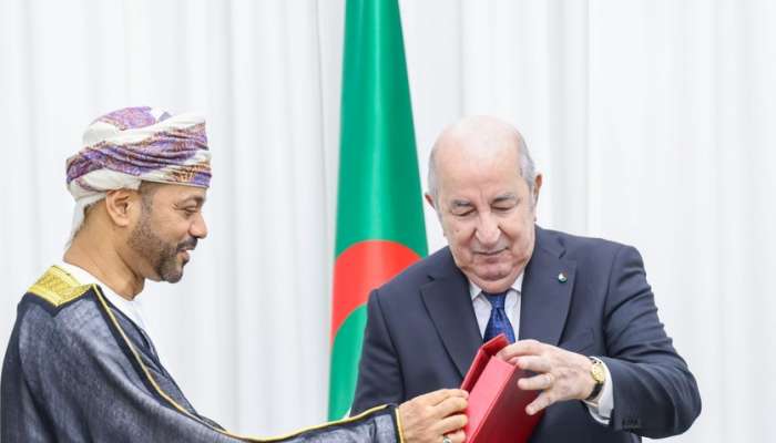 HM The Sultan sends written message to Algerian President