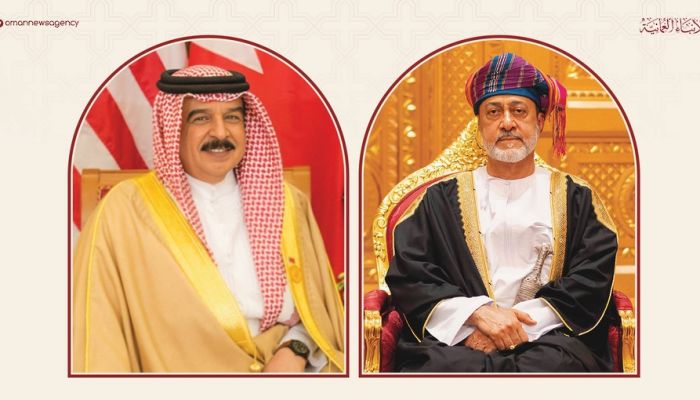 جلالةُ السُّلطان المعظم يعزّي ملك البحرين