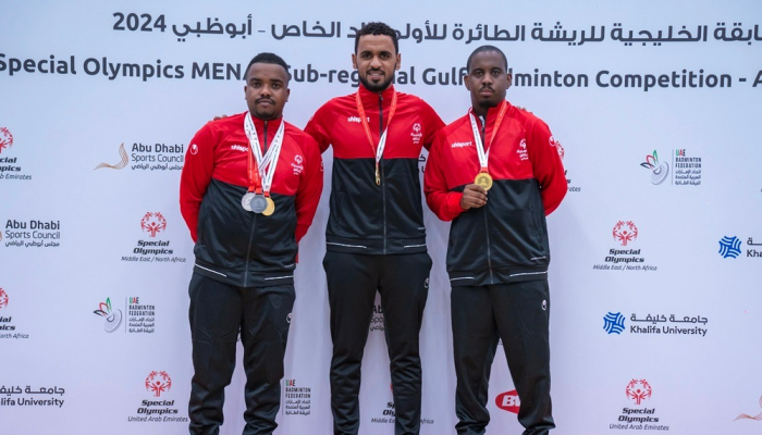 سلطنةُ عُمان تحقق الميدالية الثالثة في المسابقة الخليجية للريشة الطائرة
