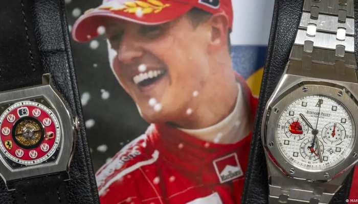 Michael Schumacher's watches fetch millions at auction