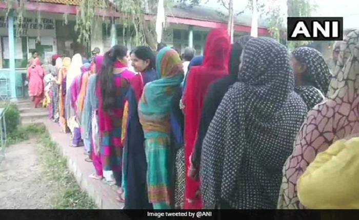 India Lok Sabha elections : At 38% , Srinagar records highest voter turnout since 1996