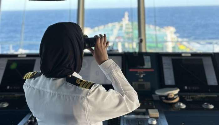 Omani women making  a mark in maritime field