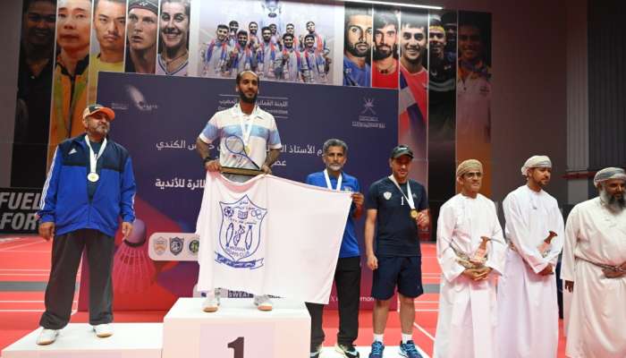 Salim Al Maqbali emerges Oman men’s badminton champion