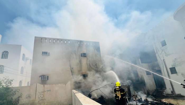 CDAA puts out house fire in Muscat Governorate