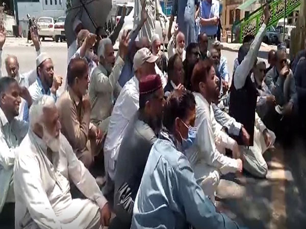 Retired govt employees of Pakistan administered Kashmir protest, demand pension hike amid skyrocketing inflation