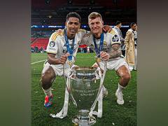 Toni Kroos gives cheeky reply to Jude Bellingham after Real Madrid's record 15th UCL title