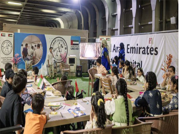 UAE Floating Hospital in Al Arish holds entertainment events for Children in Gaza