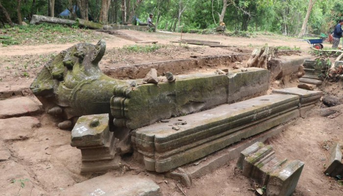 Cambodia to restore centuries-old temple's causeway