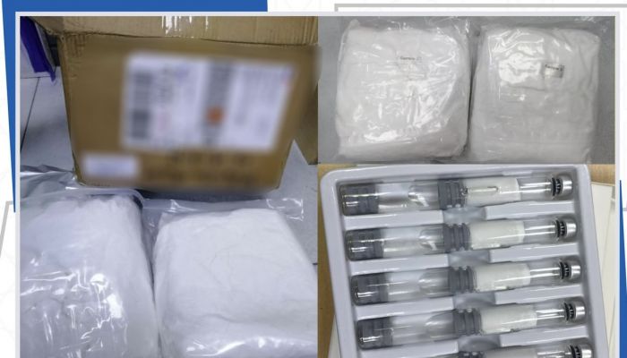 إحباط 5 عمليات تهريب لطرود بريدية محملة بمخدر الكريستال