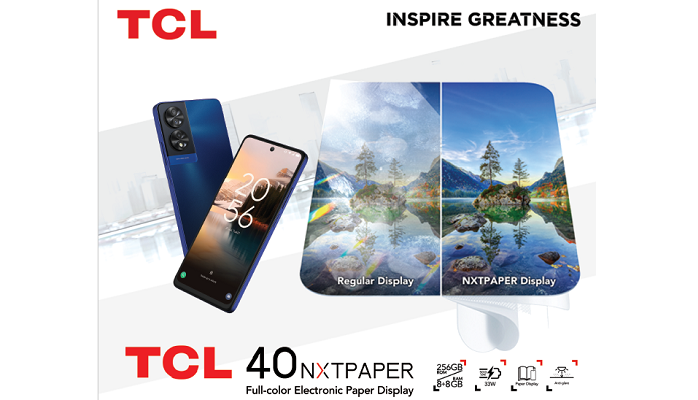 ABTL Launches TCL World's First Smartphones Featuring NXTPAPER Technology