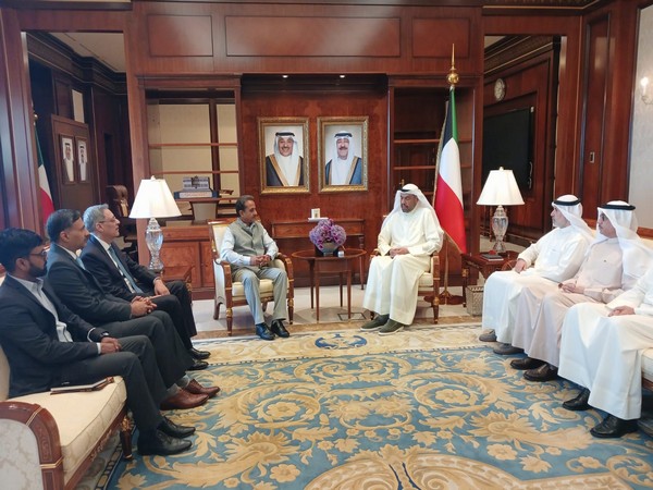 Kuwait FM assures MoS Singh of "early repatriation" of mortal remains of Indian victims of fire incident