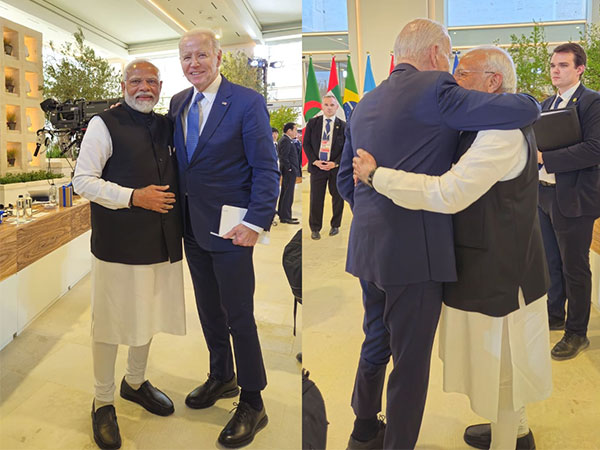 "It's always a pleasure ...": PM Modi after meeting US Prez Biden on sidelines of G7 summit