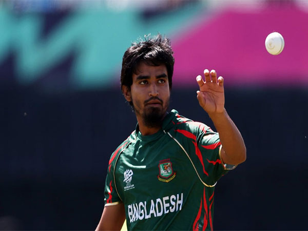 T20 WC: Bangladesh pacer Tanzim fined 15 per cent match fee for breaching ICC Code of Conduct
