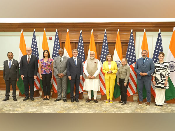 Indian PM Modi meets US Congressional delegation