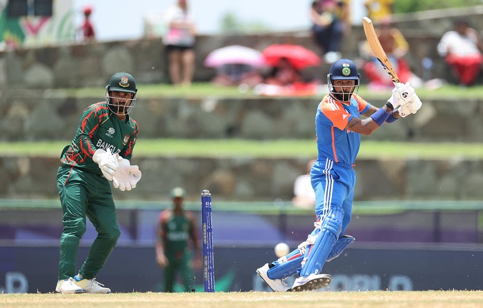 T20 WC: Hardik Pandya's unbeaten fifty guides India to 196/5 against Bangladesh
