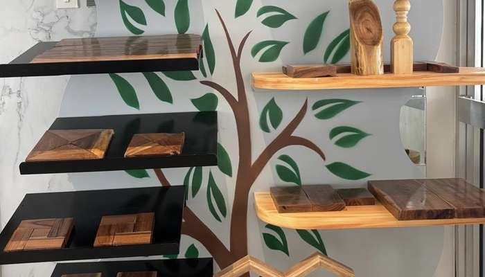 Student company uses mesquite trees to produce wooden crafts