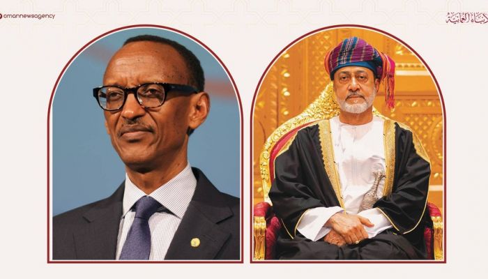 جلالةُ السُّلطان يهنّئ رئيس جمهورية رواندا