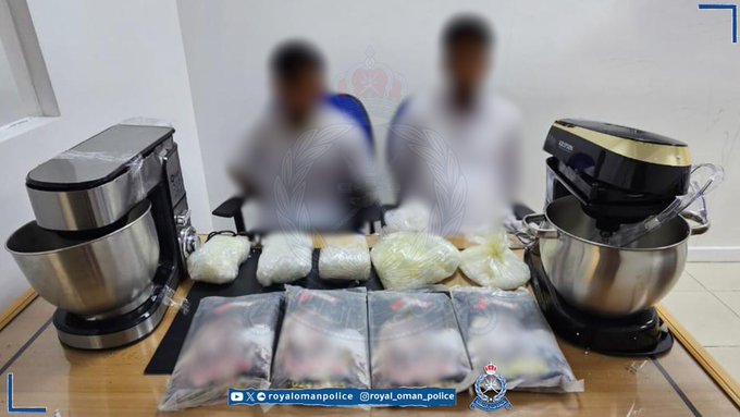 Expats arrested for possessing drugs in Oman