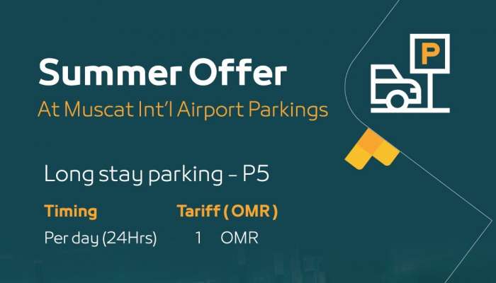 Special summer promotion at Muscat International Airport