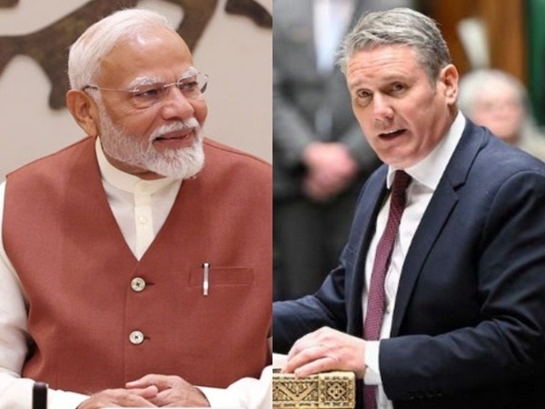 Indian PM Modi speaks with newly-elected UK PM Starmer, two leaders agree to work for early conclusion of FTA