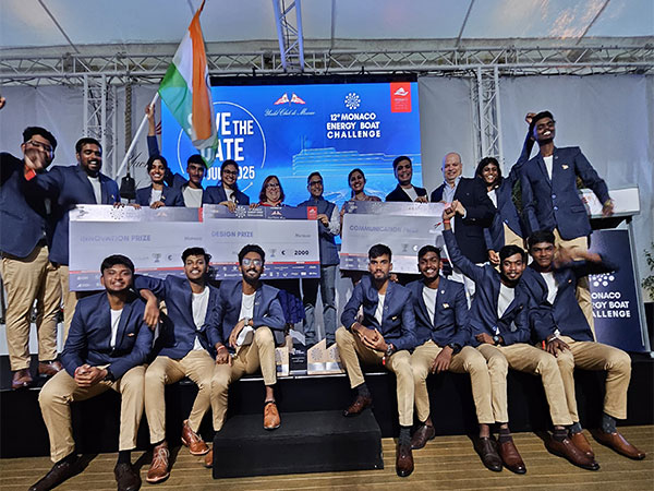 Team Sea Sakthi from India wins three prizes at Monaco Energy Boat Challenge