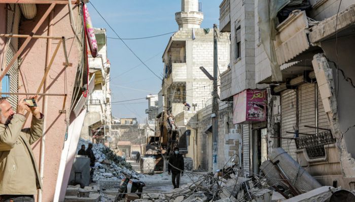 زلزال بقوة 5ر5 درجة يضرب سوريا والأردن