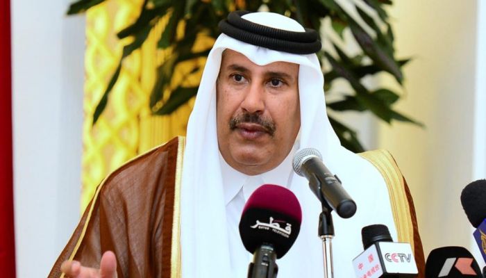 بن جاسم يدعو الوسطاء لتسمية المعرقل لاتفاق تهدئة غزة
