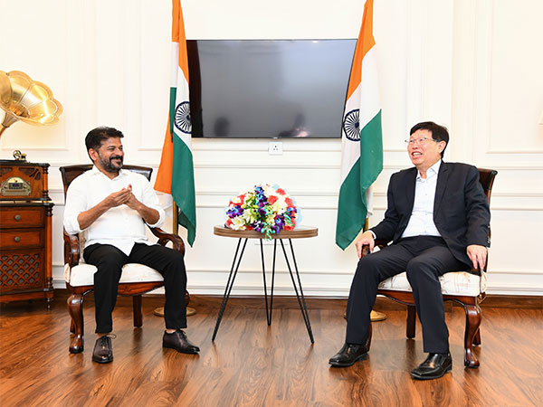 Foxconn keen to invest in Hyderabad, Chairman Young Liu meets CM Revanth Reddy